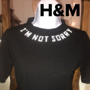 H&M i’m not sorry shirt